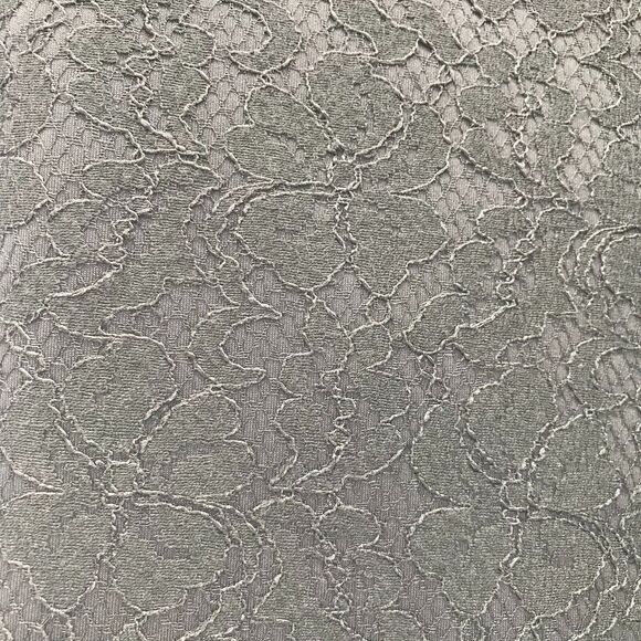 Elle Pants Womens 8 Black Lace Ankle Flat Front Slim Skinny Leg Side Zip Retro - Picture 3 of 11